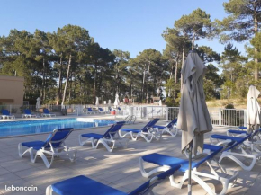 T2, classé 2 étoiles, piscine, Carcans Maubuisson proche Lacanau